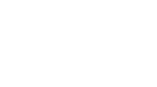 DEL logo in white with white box surrounding it with an opening above the D