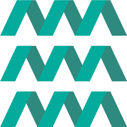 DEL 2026 theme design showing a wave pattern in teal that is designed to look like weaving